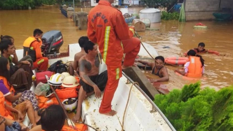 Bão Wifa gây thiệt hại nghiêm trọng tại 7 tỉnh tại Thái Lan