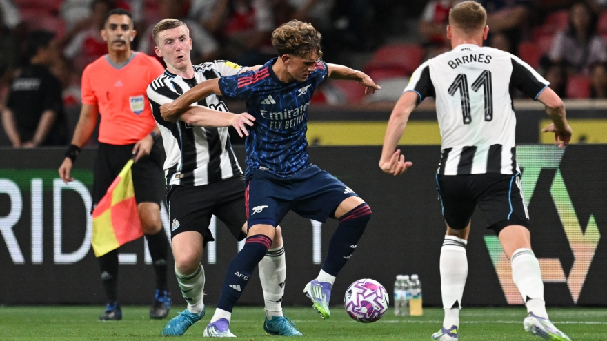 Kết quả bóng đá hôm nay 27/7: Sao trẻ 15 tuổi giúp Arsenal giành chiến thắng