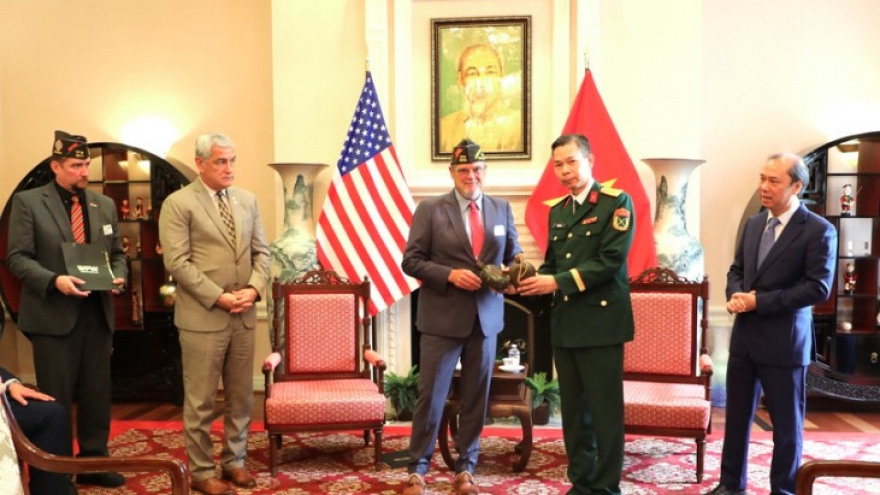 Wartime artifacts returned to Vietnam from US