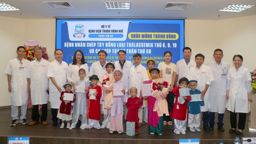 Đánh dấu mốc 50 ca ghép tủy tự thân, liên tiếp thành công 3 ca ghép tủy Thalassemia