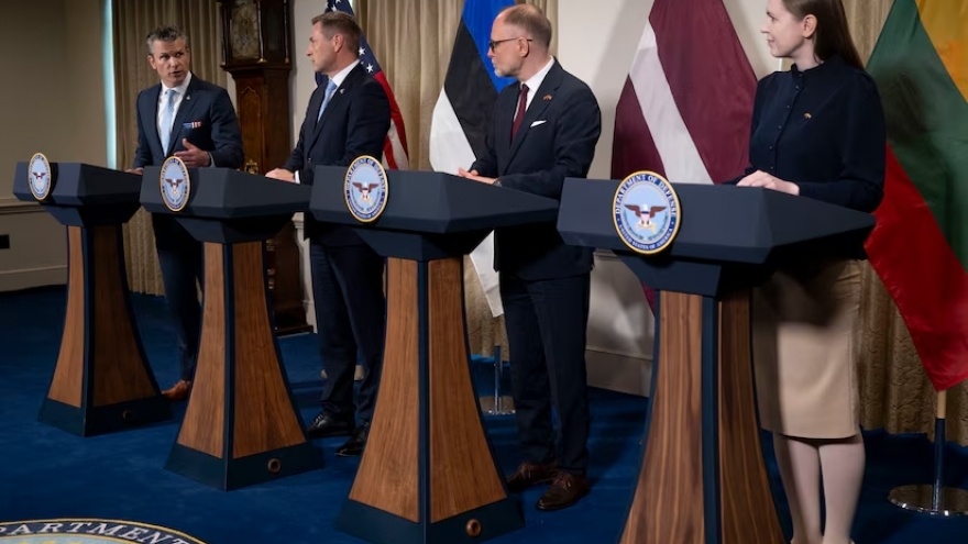 Các nước Baltic cam kết chi 5% GDP cho quốc phòng