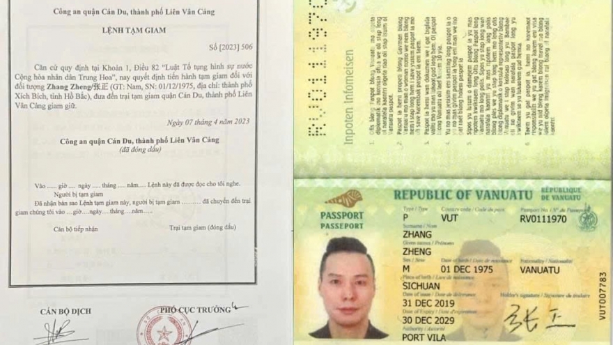 Bắt đối tượng người Trung Quốc bị truy nã quốc tế