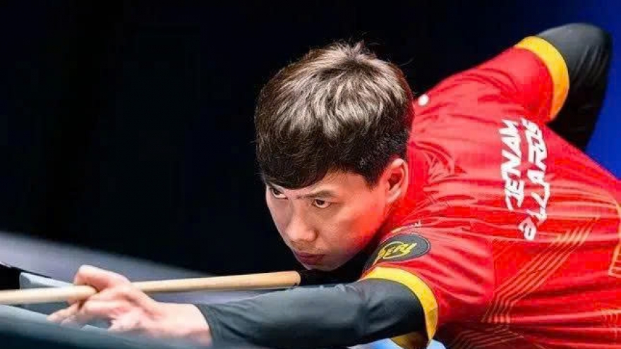 Thien defeats world's No. 11 player in World Nine-ball Championship’s opener