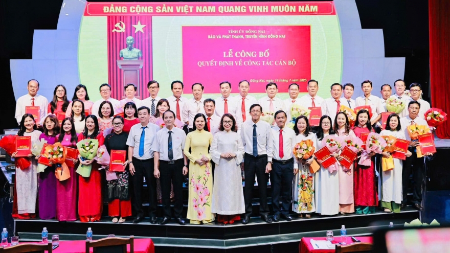 Đồng Nai kiện toàn nhân sự cơ quan báo chí sau hợp nhất