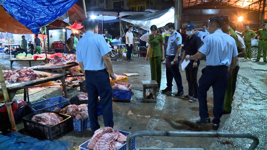 Toàn cảnh đường dây cung cấp thịt lợn bệnh vừa bị Công an Hà Nội triệt phá