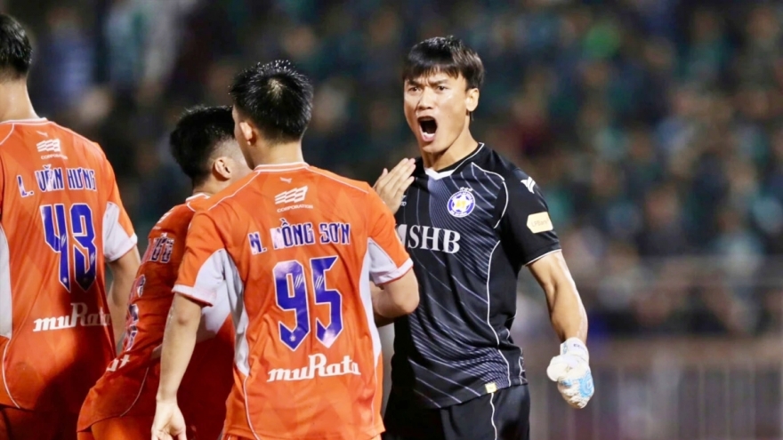 Thủ môn Bùi Tiến Dũng tăng giá cao nhất trong sự nghiệp