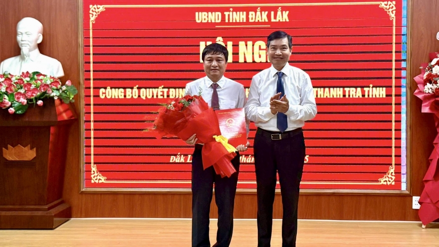 Ông Hồ Duy Thành giữ chức Chánh Thanh tra tỉnh Đắk Lắk