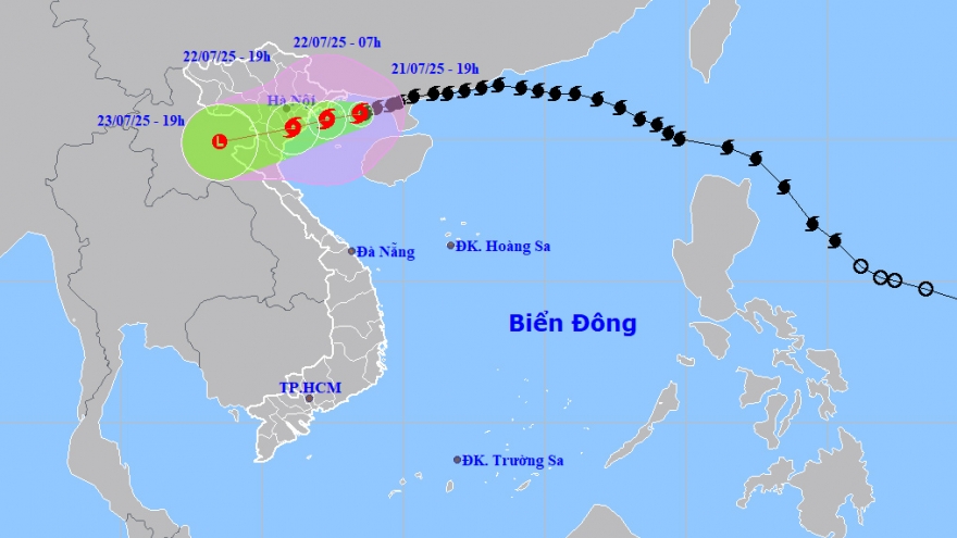 Bão số 3 giật cấp 14, cách Quảng Ninh khoảng 90km