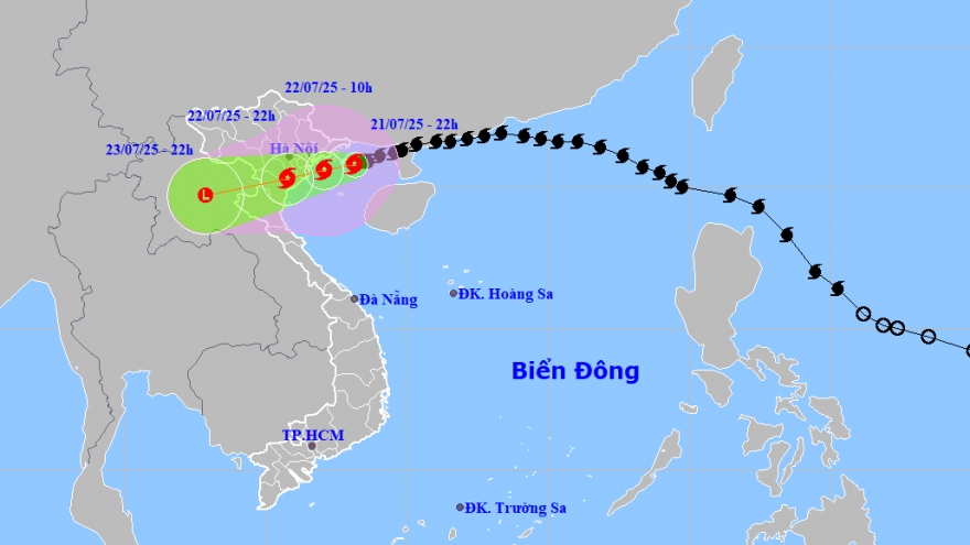 Bão số 3 mạnh cấp 8, giật cấp 10 tại Bạch Long Vĩ