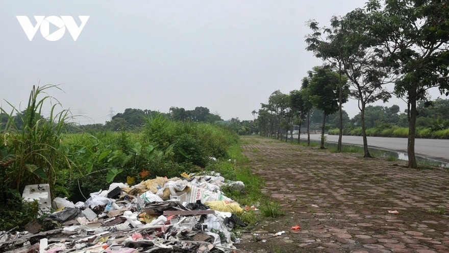 Con đường 20 năm vẫn dang dở ở Hà Nội: Cỏ mọc um tùm, dân chờ mòn mỏi