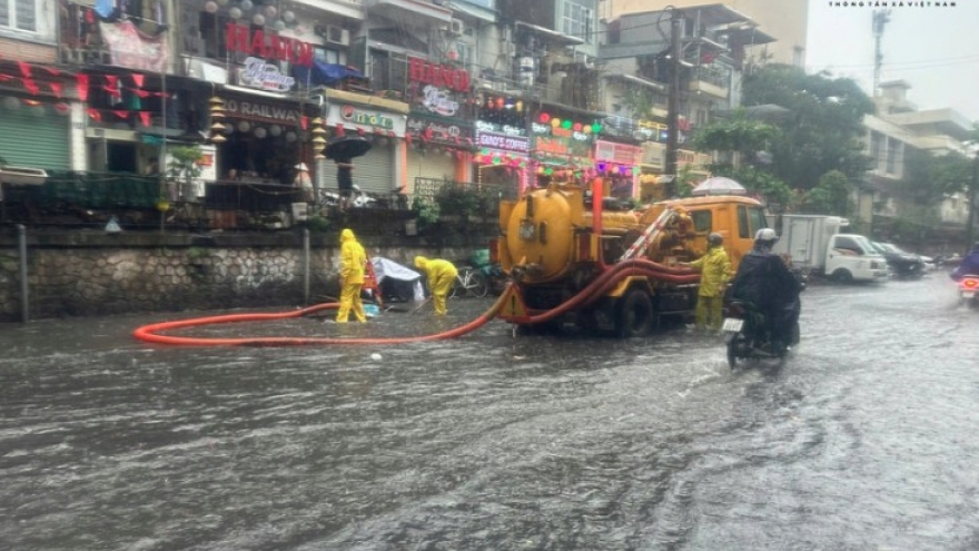 Hanoi spends over US$14.6 million on inner-city flooding prevention