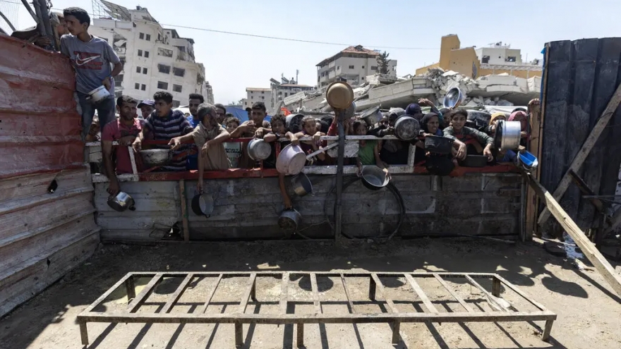 2 triệu dân Gaza cận kề nạn đói do xung đột kéo dài