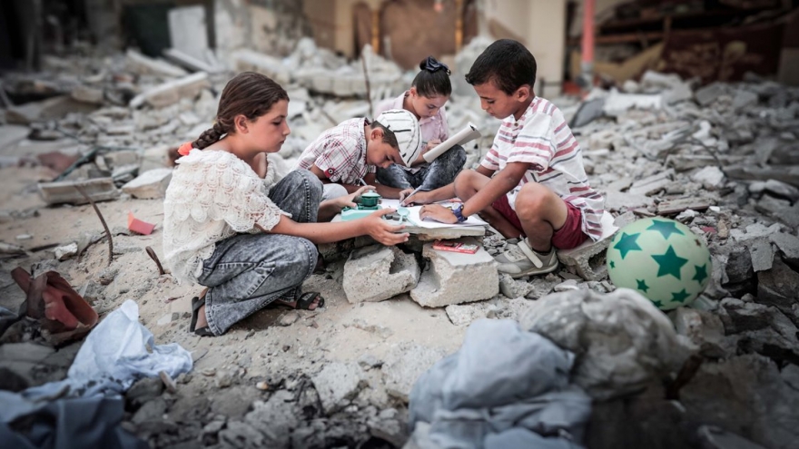 Tình trạng trẻ em tại Gaza suy dinh dưỡng gia tăng nghiêm trọng