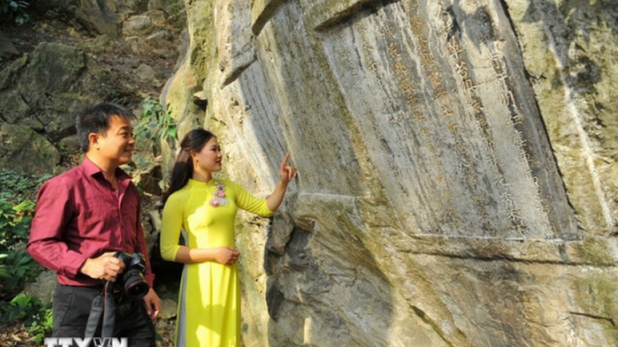 Ninh Binh seeks global recognition for cliff-based Han-Nom inscriptions
