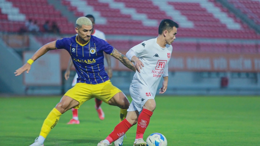 Hendrio rực sáng, Hà Nội FC thắng “hủy diệt” trước Hải Phòng