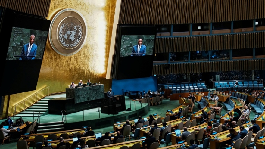 Hội nghị cấp cao Liên Hợp Quốc kêu gọi Israel công nhận Nhà nước Palestine