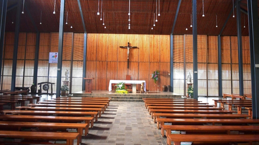 Ka Don church – A sacred space of wood and light in the heart of Lam Dong