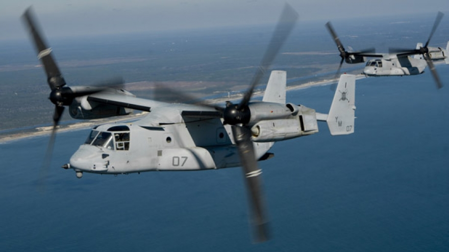 Nhật mở thêm căn cứ quân sự và triển khai máy bay Osprey tại Saga