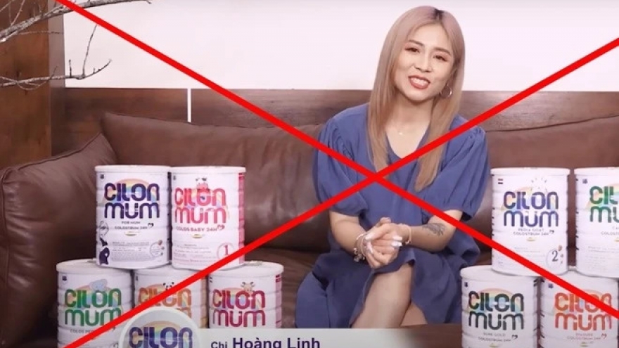 MC Hoàng Linh bị phạt hơn 100 triệu vì quảng cáo sữa HIUP 27