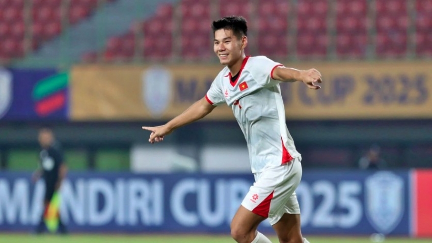 Hieu Minh among top scorers at 2025 ASEAN U23 Championship Mandiri Cup™