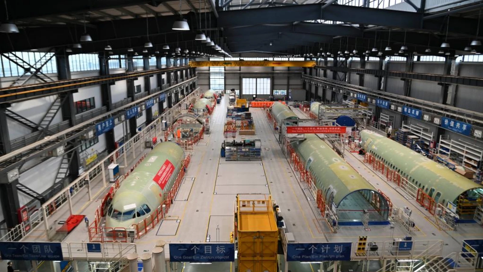 Thân máy bay Airbus A321 sẽ được lắp ráp tại Trung Quốc