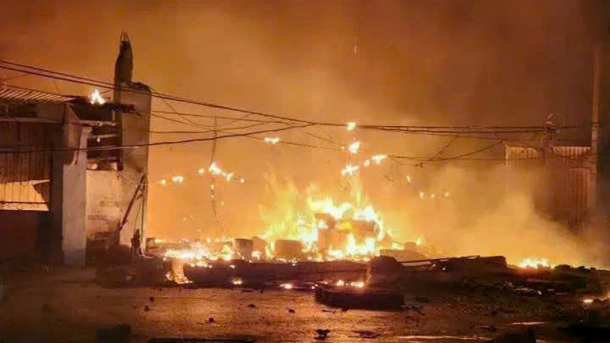 Vụ nổ lớn ở Hưng Yên, nguyên nhân ban đầu nghi do chập điện