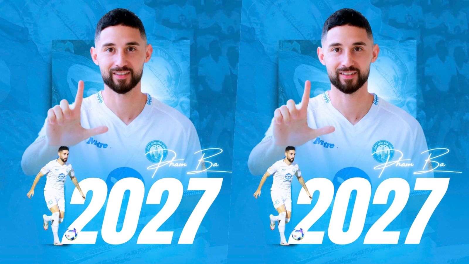 Chuyển nhượng V-League 2025/2026: Nam Định chốt tương lai của hậu vệ Việt kiều