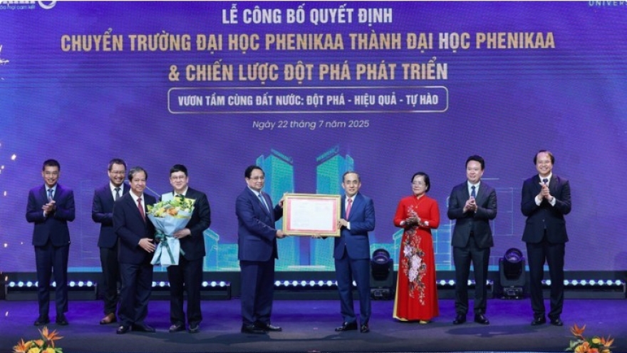 PM calls on Phenikaa University to become model for new-generation private universities