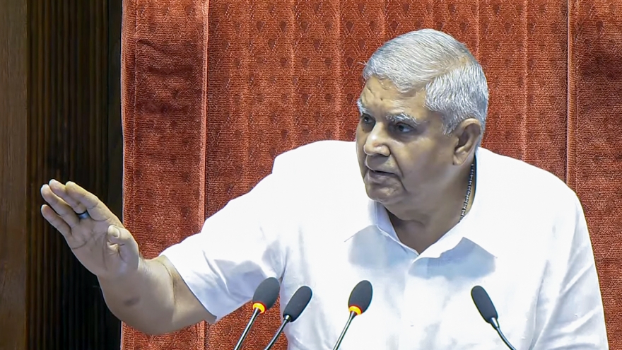 Phó Tổng thống Ấn Độ Jagdeep Dhankhar từ chức vì lý do sức khỏe