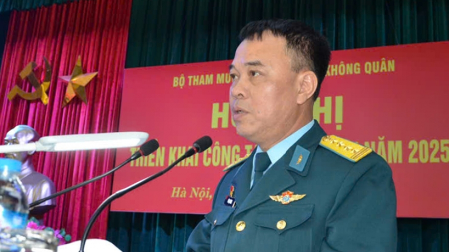 Đại tá Vũ Đại Dương giữ chức Phó Tư lệnh Quân chủng Phòng không - Không quân