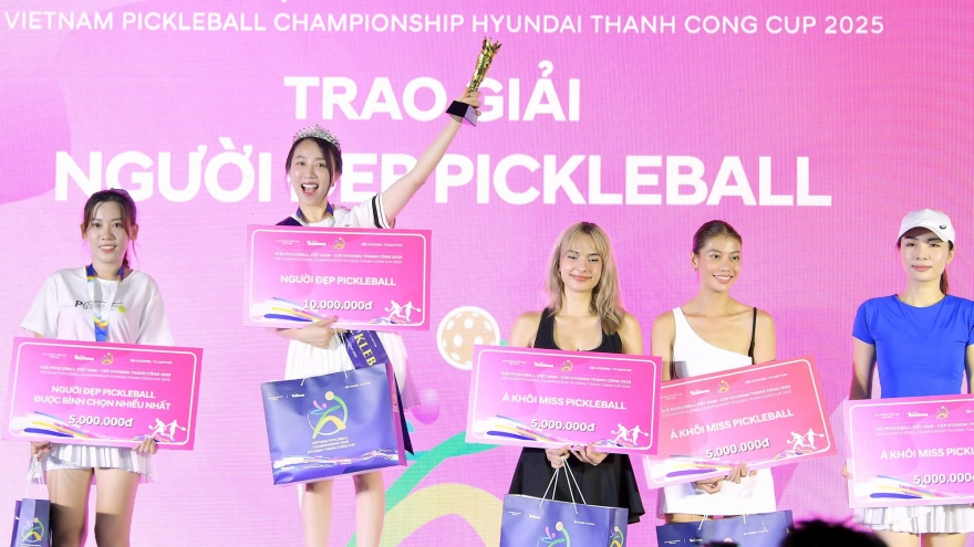 Xuất hiện các nhà vô địch giải Pickleball “kỷ lục” Việt Nam