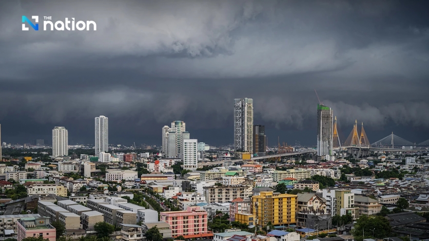 Bão Wipha gây mưa lớn trên diện rộng, Thái Lan phát cảnh báo cấp độ cao