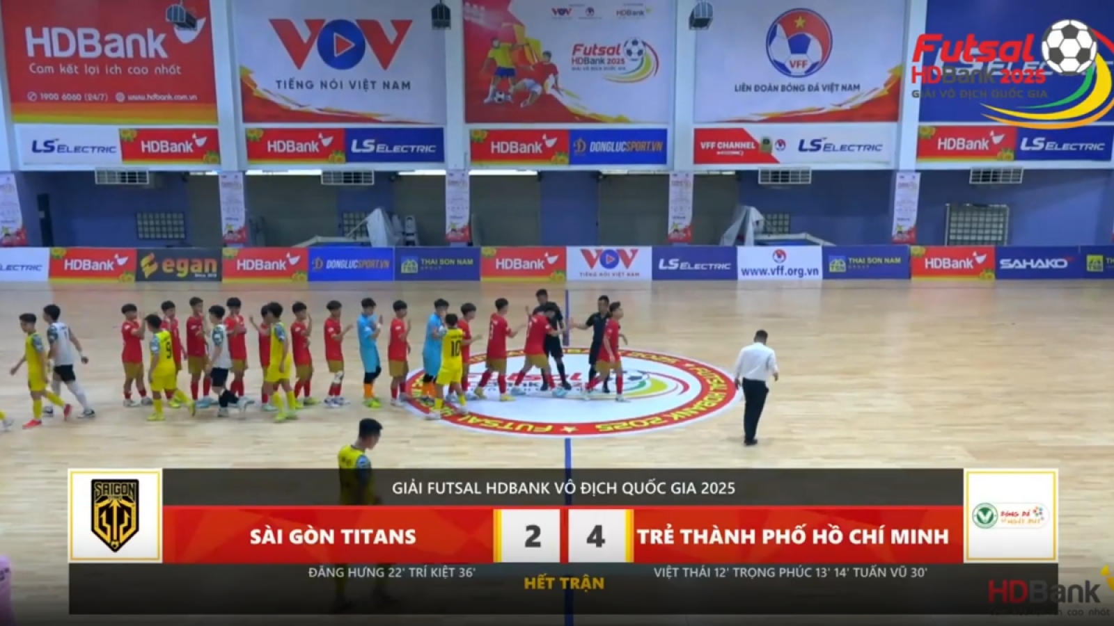 Highlight Sài Gòn Titans - Trẻ TP.HCM