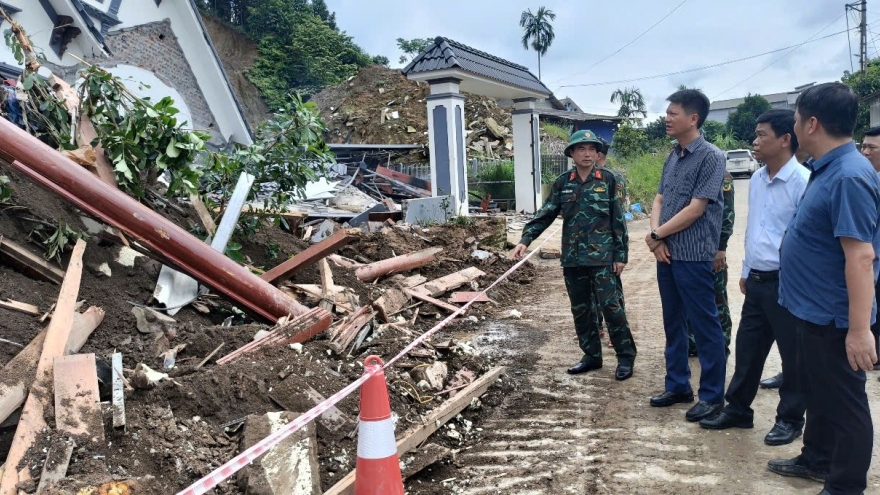 Khẩn trương khắc phục hậu quả vụ sạt lở đất làm 5 người thương vong ở Lào Cai