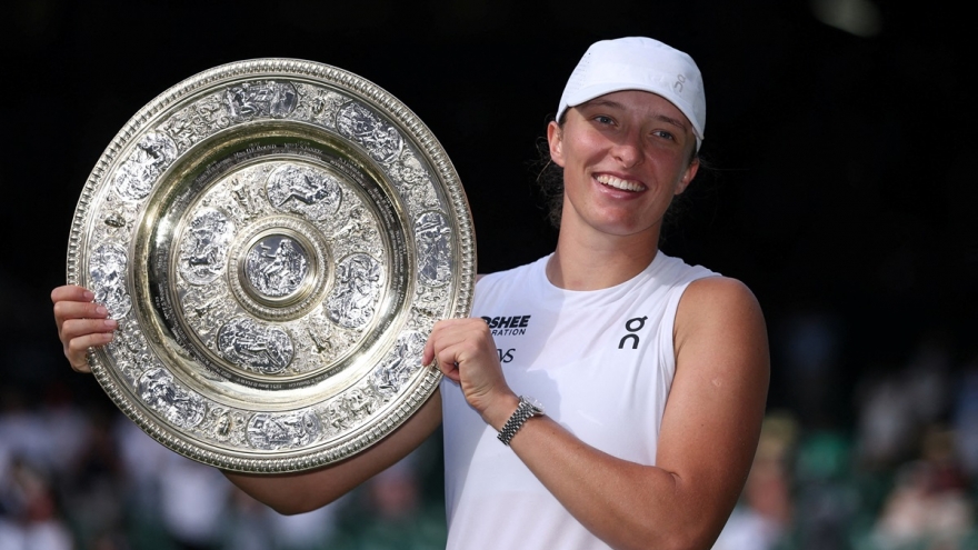 Swiatek vô địch đơn nữ Wimbledon 2025 sau trận chung kết lịch sử