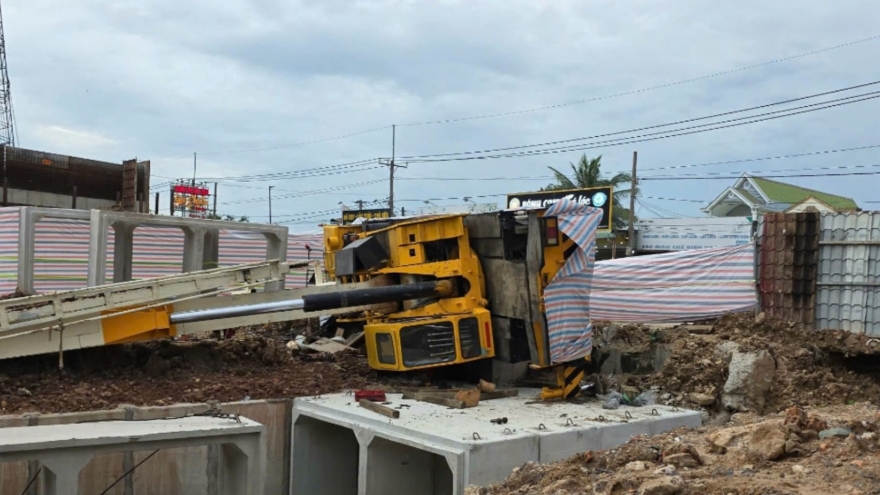 Một công nhân ở Đồng Nai tử vong do bị cần cẩu đè trúng