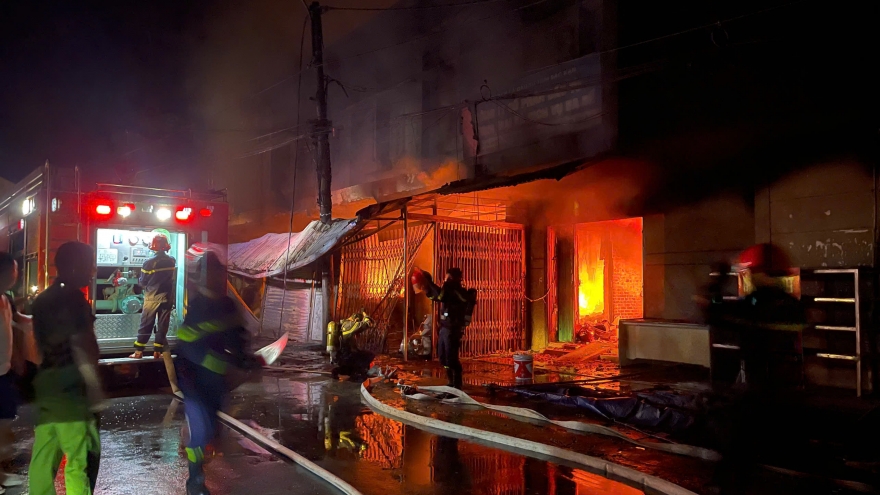 Cháy cơ sở kinh doanh ở Thái Nguyên, 1 người tử vong