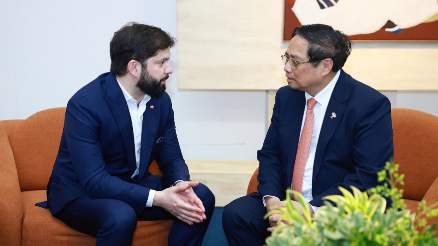 Thủ tướng Phạm Minh Chính gặp Tổng thống Chile