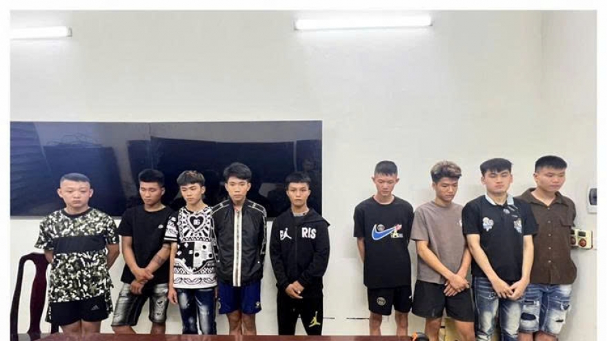 Xử lý các đối tượng gây rối trật tự công cộng ở phường Tĩnh Gia, Thanh Hóa