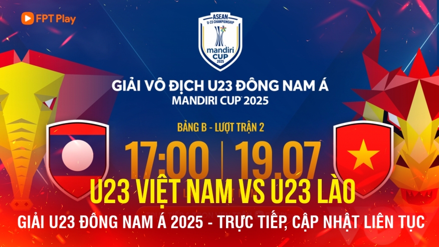 Trực tiếp U23 Việt Nam vs U23 Lào: Ra quân thắng lợi ở U23 Đông Nam Á