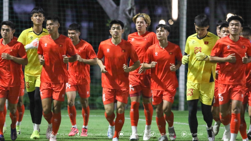 U23 Việt Nam gặp “sự cố” trong buổi tập đầu tiên tại Indonesia