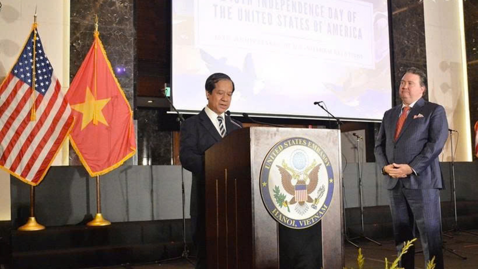 US’s Independence Day, 30th anniversary of US-Vietnam relations marked in Hanoi