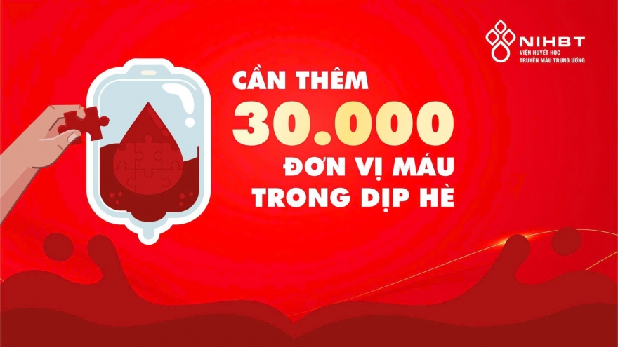 Cần máu điều trị, Viện Huyết học Truyền máu Trung ương kêu gọi hiến máu
