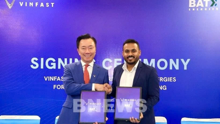 VinFast partners with Indian firm to promote high-voltage battery recycling