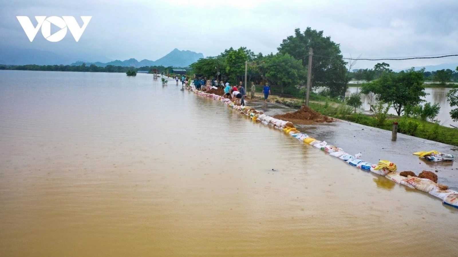 Cảnh báo lũ trên sông Tích ở Hà Nội