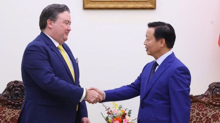 Phó Thủ tướng Trần Hồng Hà tiếp Đại sứ Hoa Kỳ Marc Knapper