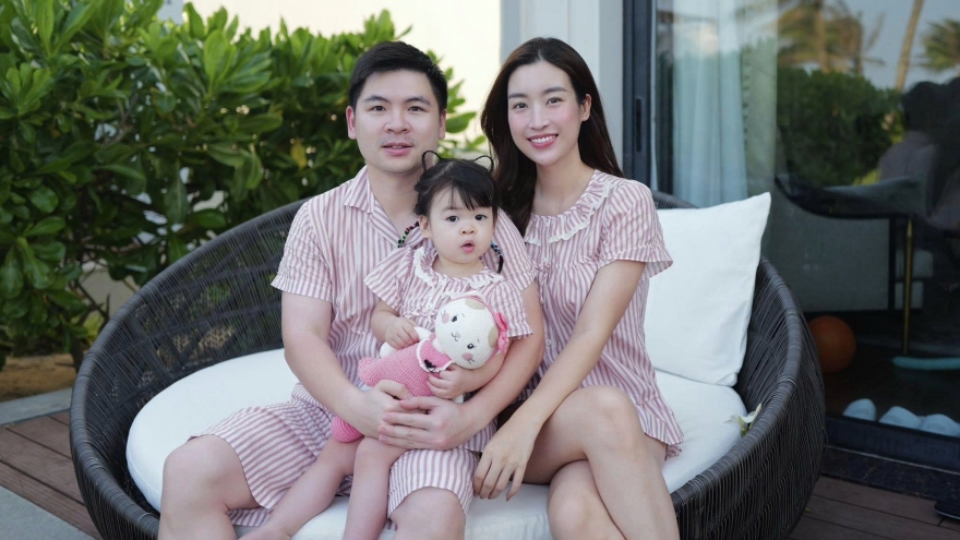 Hôn nhân viên mãn của hoa hậu Đỗ Mỹ Linh và chồng chủ tịch