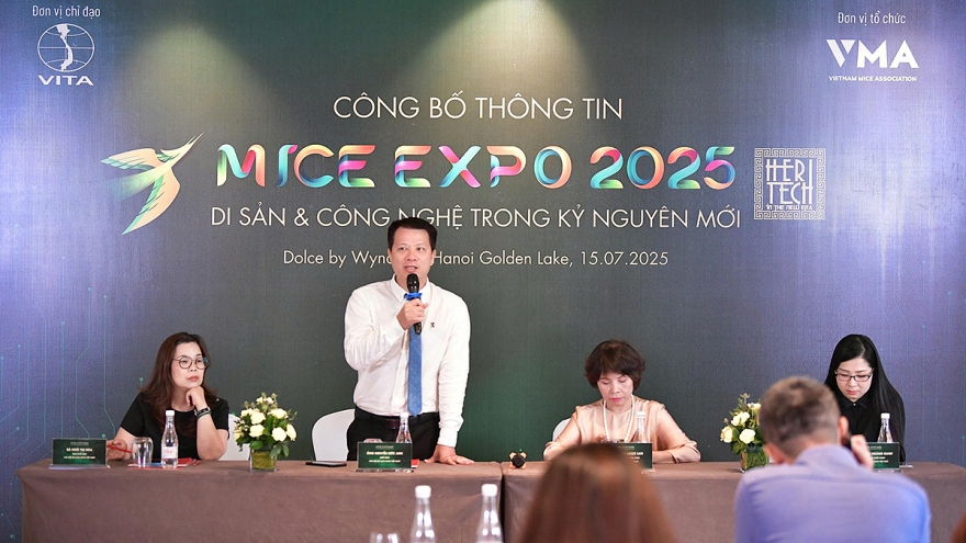 Hội chợ MICE EXPO 2025 “Di sản và Công nghệ trong kỷ nguyên mới” diễn ra ngày 26/9