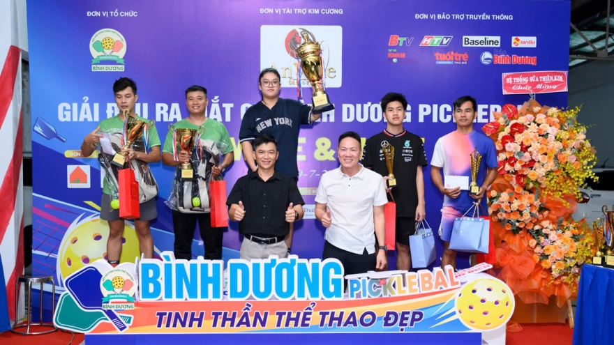 Giải đấu Pickleball ở Bình Dương cũ: lan tỏa tinh thần thể thao và sẻ chia cộng đồng