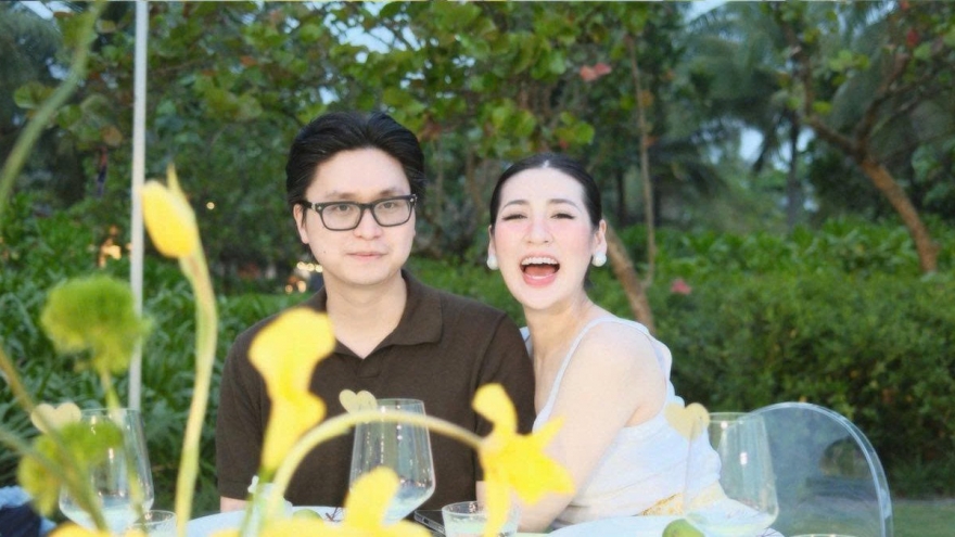 Hôn nhân viên mãn của Á hậu Tú Anh và chồng doanh nhân sau 7 năm gắn bó